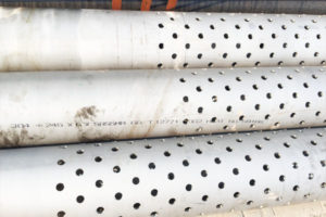 Round Hole Perforated Drilling Pipe