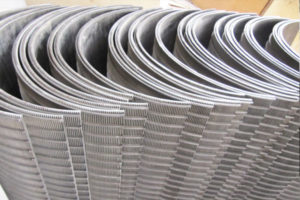 wedge wire curve screen