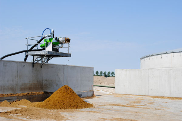 application of Screw press baskets