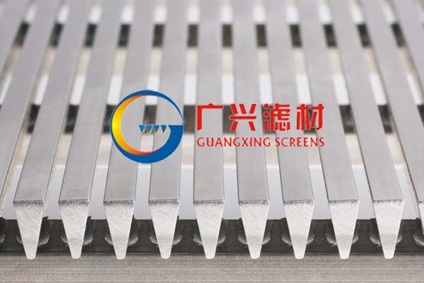 wedge wire screen flat panel