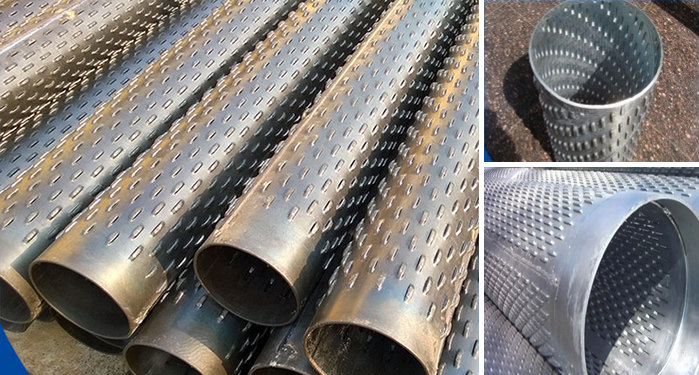 ASTM A 312 stainless steel 316L Perforated Casing screen Pipe